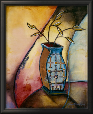 Blue Vase Iv by Marie Frederique Pricing Limited Edition Print image