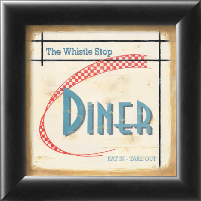 Whistle Stop Diner by Lisa Alderson Pricing Limited Edition Print image