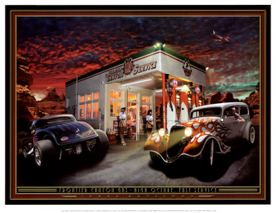 Frontier Canyon Gas by Larry Grossman Pricing Limited Edition Print image