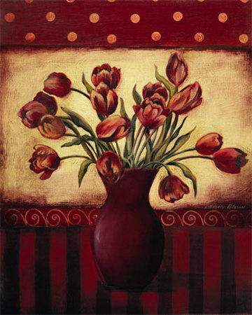 Red Tulips by Kimberly Poloson Pricing Limited Edition Print image