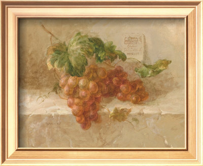 Merlot Grapes by Danhui Nai Pricing Limited Edition Print image