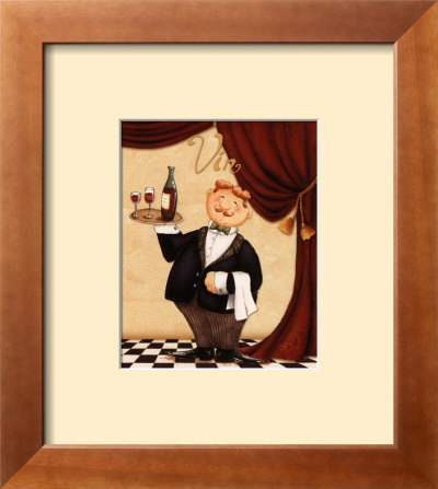 The Waiter - Vin by Daphne Brissonnet Pricing Limited Edition Print image