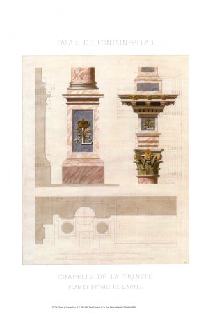 Palais De Fontainbleu Ii by Rod Pfnor Pricing Limited Edition Print image