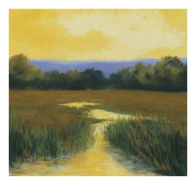 Yellow Sky Stream by Lois Gold Pricing Limited Edition Print image