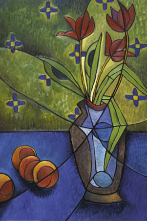Stained Glass Still Life Iv by Elisa Boughner Pricing Limited Edition Print image