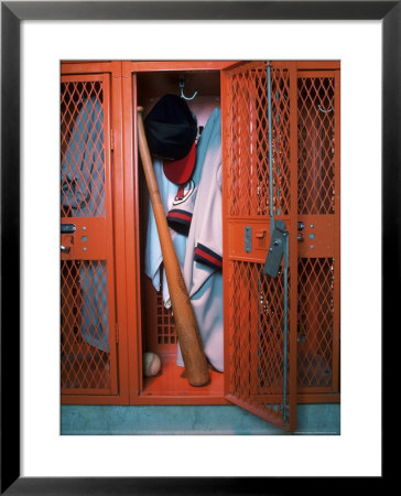 Baseball Locker Room by Daniel Fort Pricing Limited Edition Print image