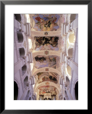 Ceiling Of Church Of St. Thomas, Prague, Czech Rep by Eric Horan Pricing Limited Edition Print image