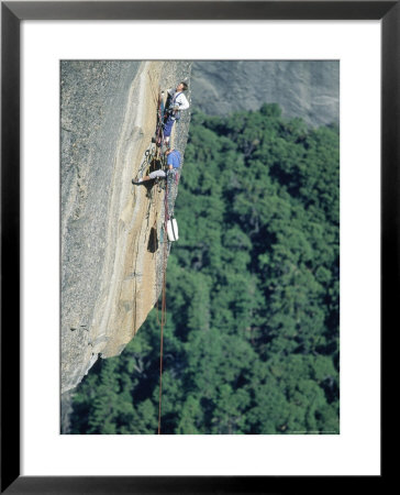 Rock Climbing, Yosemite National Park, Ca by Greg Epperson Pricing Limited Edition Print image