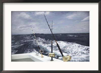 Fishing Rod On Boat by Logan Seale Pricing Limited Edition Print image
