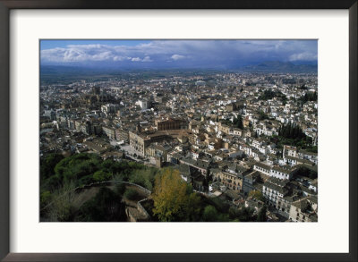 Granada From The Alhambra, Spain by Barry Winiker Pricing Limited Edition Print image