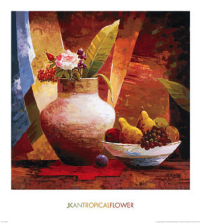 Tropical Flower by June K. An Pricing Limited Edition Print image