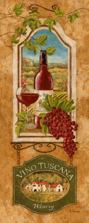 Vino Tuscana by Maria Donovan Pricing Limited Edition Print image