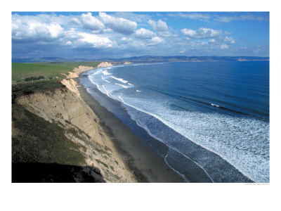 The Northern California Coast From Pt Reyes by Koa Kahili Pricing Limited Edition Print image