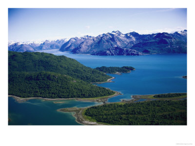 Glacier Bay National Park, Blue Cove, Alaska by Jim Wark Pricing Limited Edition Print image
