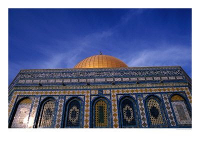 Exterior Of Dome Of The Rock, Jerusalem, Israel by Lee Foster Pricing Limited Edition Print image