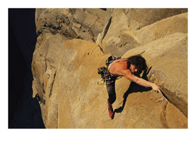 A Man Rock Climbing On El Capitan, Yosemite, California by Jimmy Chin Pricing Limited Edition Print image
