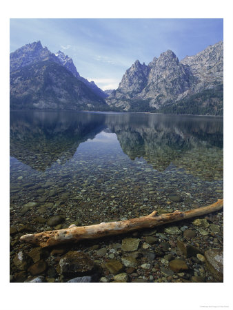 Jenny Lake, Grand Teton National Park, Wy by Allen Russell Pricing Limited Edition Print image