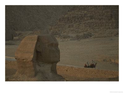 View Of The Sphinx At Giza by Kenneth Garrett Pricing Limited Edition Print image