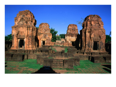 Khmer Ruins At Prasat Meuang Singh Historical Park (Lion City), Thailand by Bethune Carmichael Pricing Limited Edition Print image