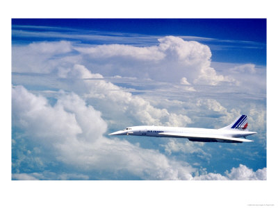 Concorde In Flight by Roger Holden Pricing Limited Edition Print image