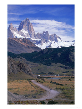 Mt. Fitzroy, Patagonia, Argentina by Walter Bibikow Pricing Limited Edition Print image