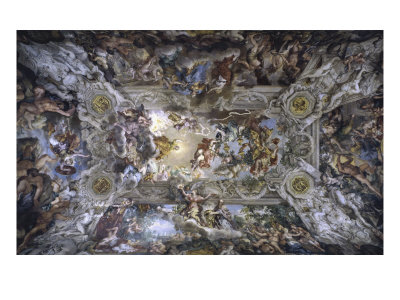 Glorificaton Of The Reign Of Urbano Viii by Pietro Da Cortona Pricing Limited Edition Print image