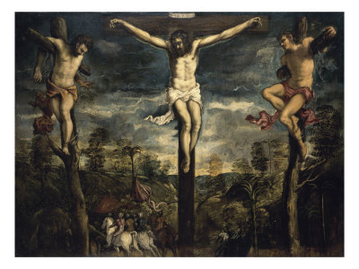 The Crucifixion by Jacopo Robusti Tintoretto Pricing Limited Edition Print image