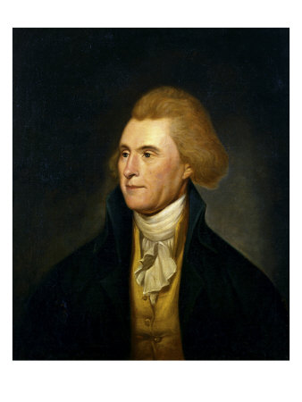 Thomas Jefferson by Charles Willson Peale Pricing Limited Edition Print image