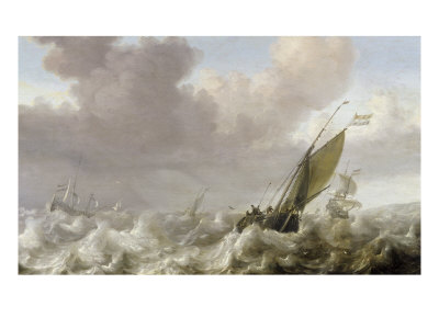 Dutch Windships by Julius Porcellis Pricing Limited Edition Print image