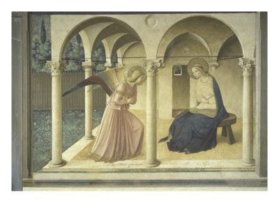 Annunciation by Fra Angelico Pricing Limited Edition Print image