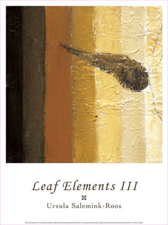 Leaf Elements Iii by Ursula Salemink-Roos Pricing Limited Edition Print image