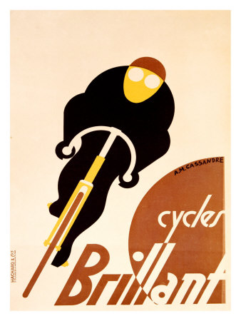 Cycles Brillant by Adolphe Mouron Cassandre Pricing Limited Edition Print image
