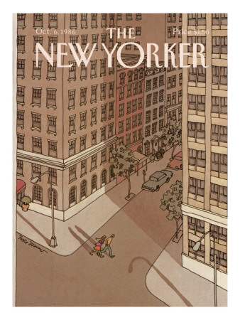 The New Yorker Cover - October 6, 1986 by Roxie Munro Pricing Limited Edition Print image