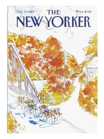 The New Yorker Cover - October 17, 1983 by Arthur Getz Pricing Limited Edition Print image