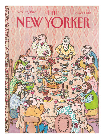 The New Yorker Cover - November 28, 1983 by William Steig Pricing Limited Edition Print image