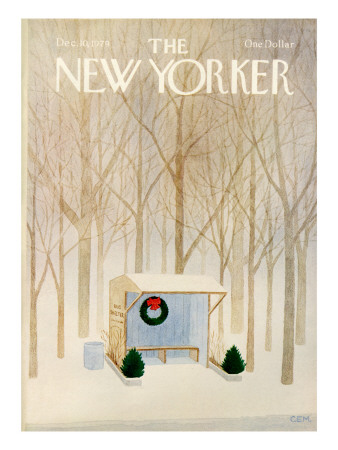 The New Yorker Cover - December 10, 1979 by Charles E. Martin Pricing Limited Edition Print image