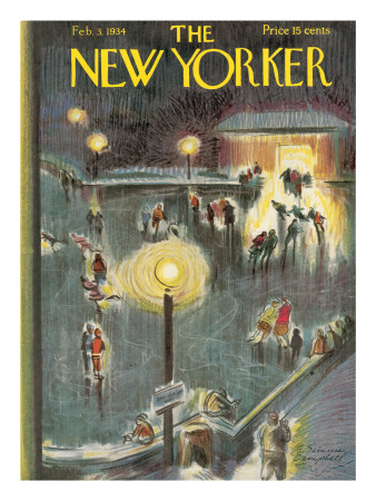 The New Yorker Cover - February 3, 1934 by E. Simms Campbell Pricing Limited Edition Print image