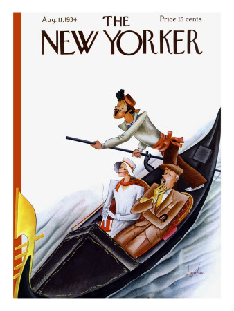 The New Yorker Cover - August 11, 1934 by Constantin Alajalov Pricing Limited Edition Print image
