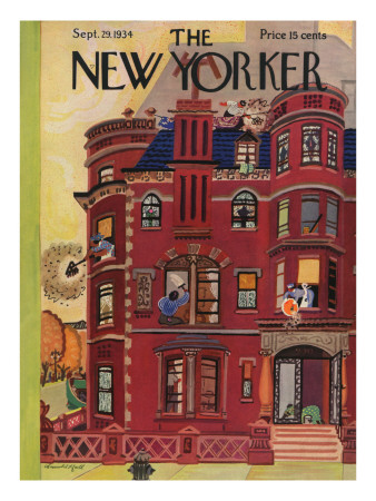 The New Yorker Cover - September 29, 1934 by Arnold Hall Pricing Limited Edition Print image