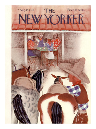 The New Yorker Cover - August 15, 1936 by Paul C. Robertson Pricing Limited Edition Print image