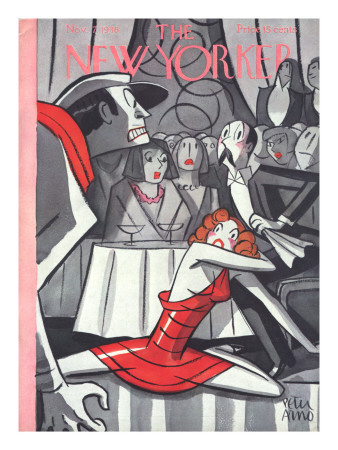 The New Yorker Cover - November 7, 1936 by Peter Arno Pricing Limited Edition Print image