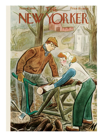 The New Yorker Cover - November 16, 1946 by Julian De Miskey Pricing Limited Edition Print image