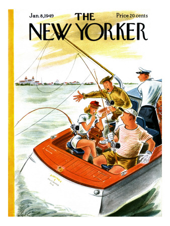 The New Yorker Cover - January 8, 1949 by Constantin Alajalov Pricing Limited Edition Print image