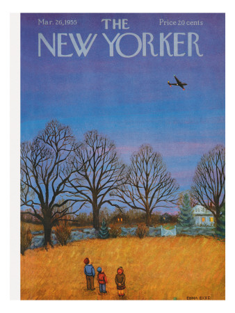 The New Yorker Cover - March 26, 1955 by Edna Eicke Pricing Limited Edition Print image