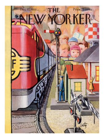 The New Yorker Cover - December 17, 1955 by Arthur Getz Pricing Limited Edition Print image