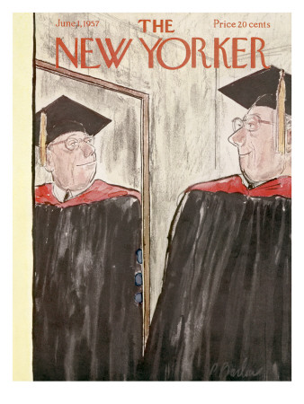 The New Yorker Cover - June 1, 1957 by Perry Barlow Pricing Limited Edition Print image