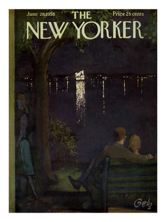 The New Yorker Cover - June 28, 1958 by Arthur Getz Pricing Limited Edition Print image