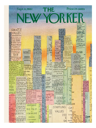 The New Yorker Cover - September 8, 1962 by Charles E. Martin Pricing Limited Edition Print image