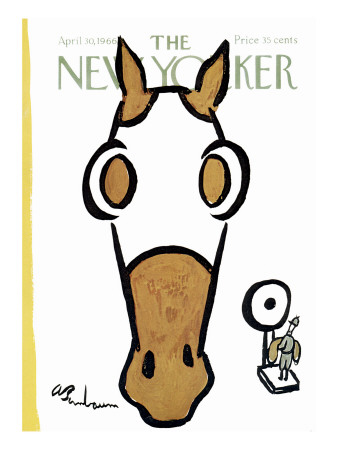 The New Yorker Cover - April 30, 1966 by Abe Birnbaum Pricing Limited Edition Print image