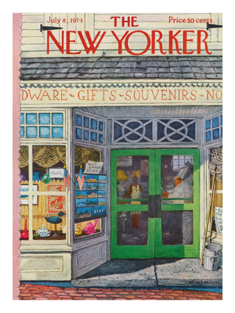 The New Yorker Cover - July 8, 1974 by Albert Hubbell Pricing Limited Edition Print image